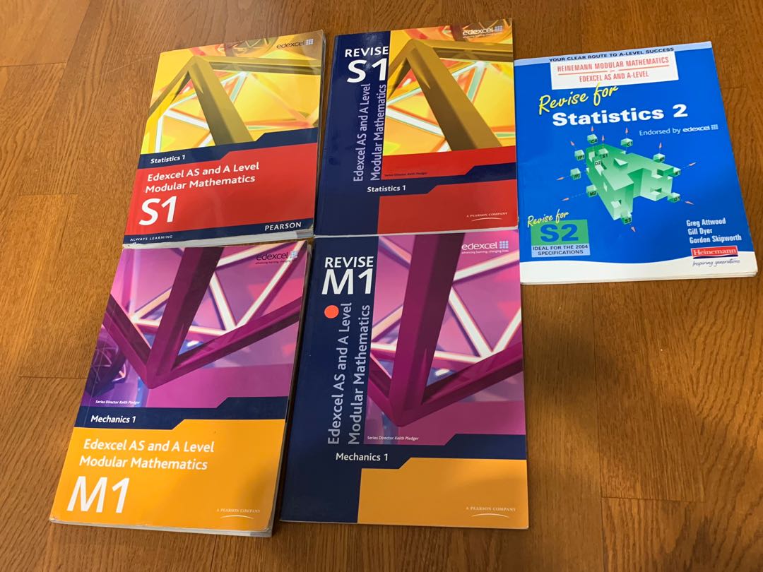 Edexcel A Level Mathematics Statistics Mechanics, Hobbies & Toys, Books & Magazines, Textbooks