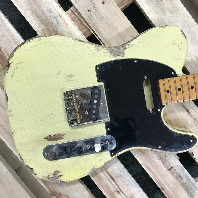 Relic Service for Electric Guitar, body relic signature guitar refinish