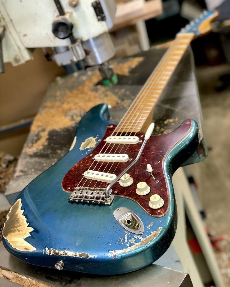 Relic Service for Electric Guitar, body relic signature guitar refinish