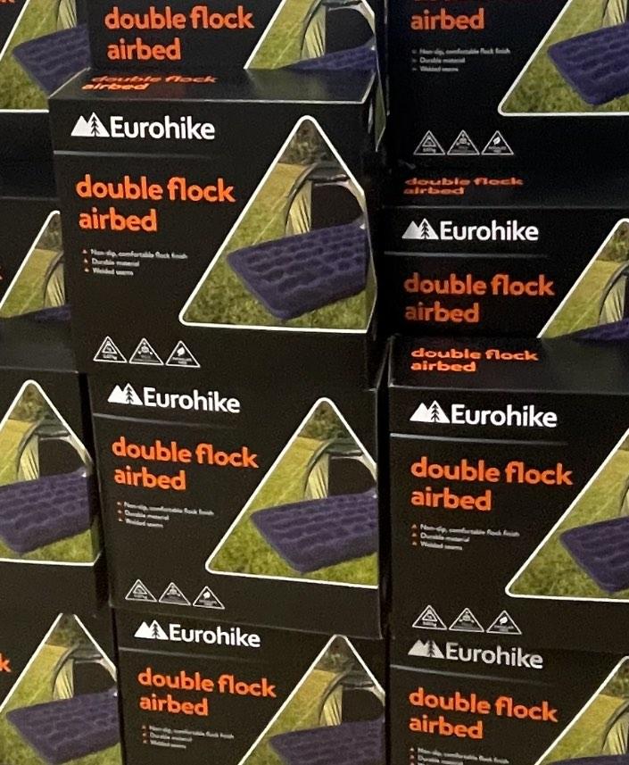 Eurohike Flocked Double Airbed Carousell