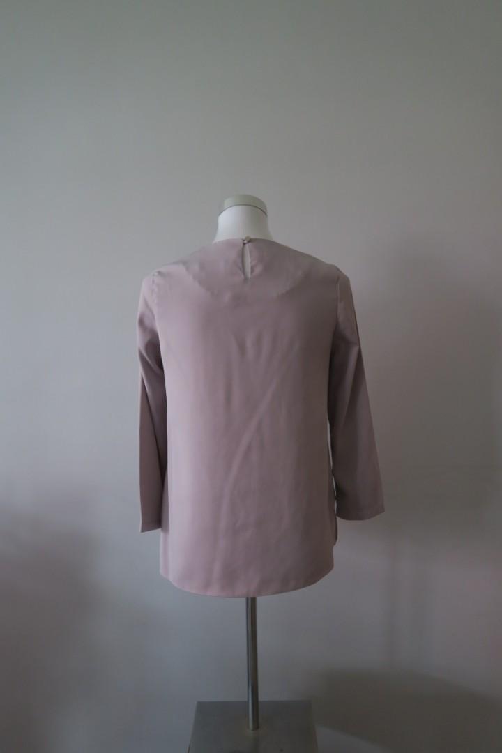 Fashion Valet Satin Blouse, Women's Fashion, Tops, Blouses on Carousell