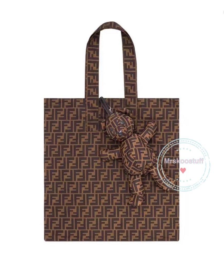 Fendi teddy bear backpack discount