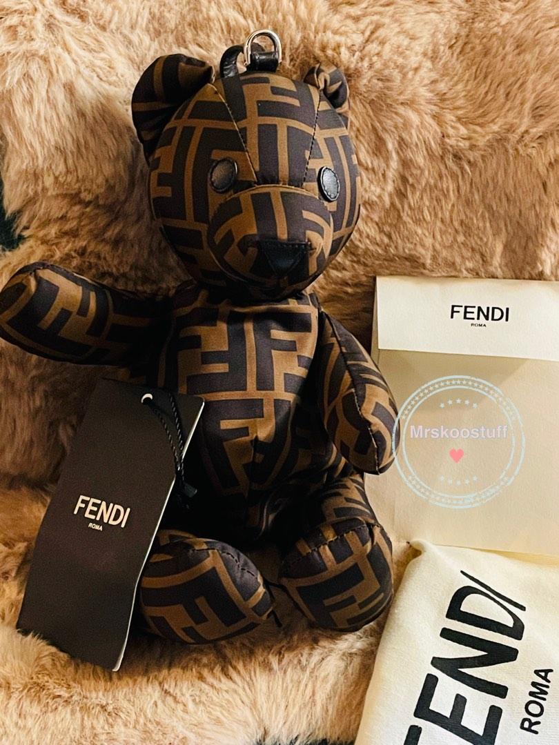 Fendi teddy bear backpack online