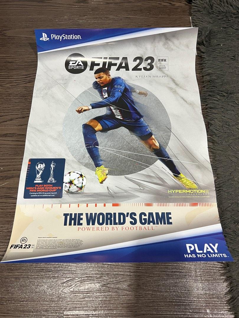 Fifa 23 poster hobbies toys toys games on carousell