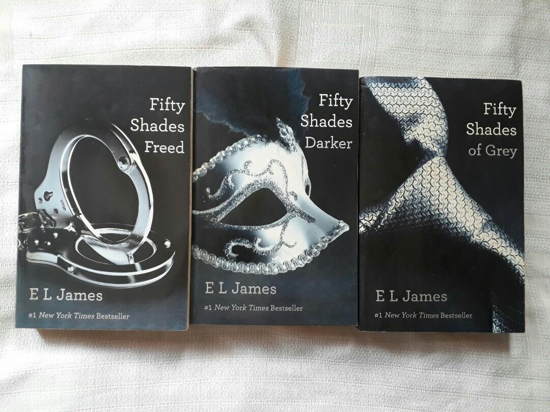 Fifty Shades Trilogyfifty Shades Trilogy El James Hobbies And Toys Books And Magazines Fiction 