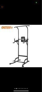 Fitness Chin Up And Dips Tower