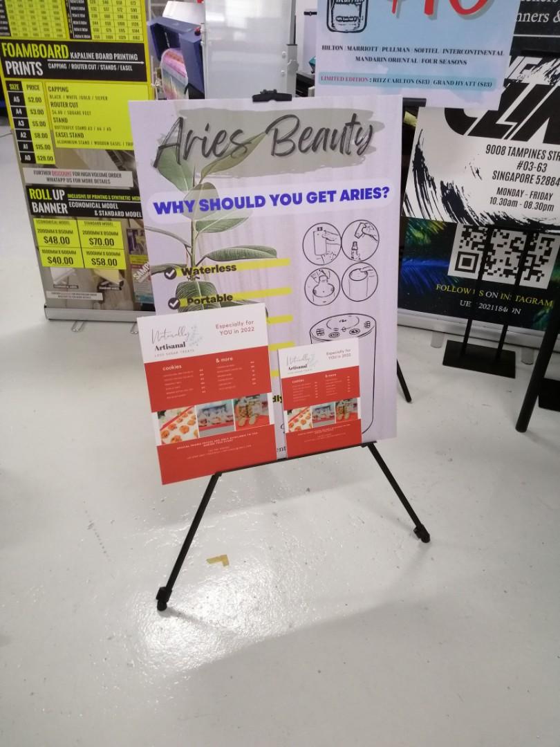 Foamboard & Poster Logo Branding Board Brand awareness Custom