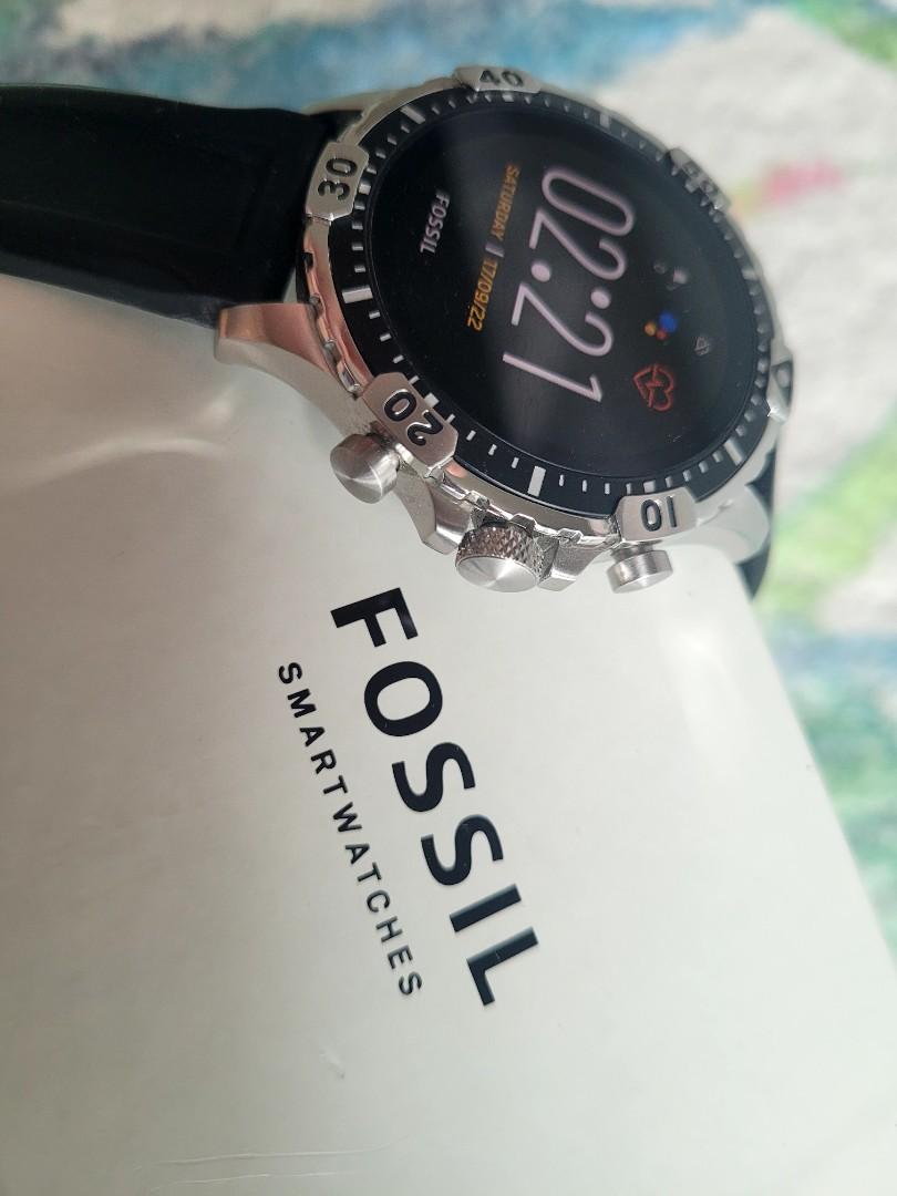 Fossil garrett hr ftw4041 top