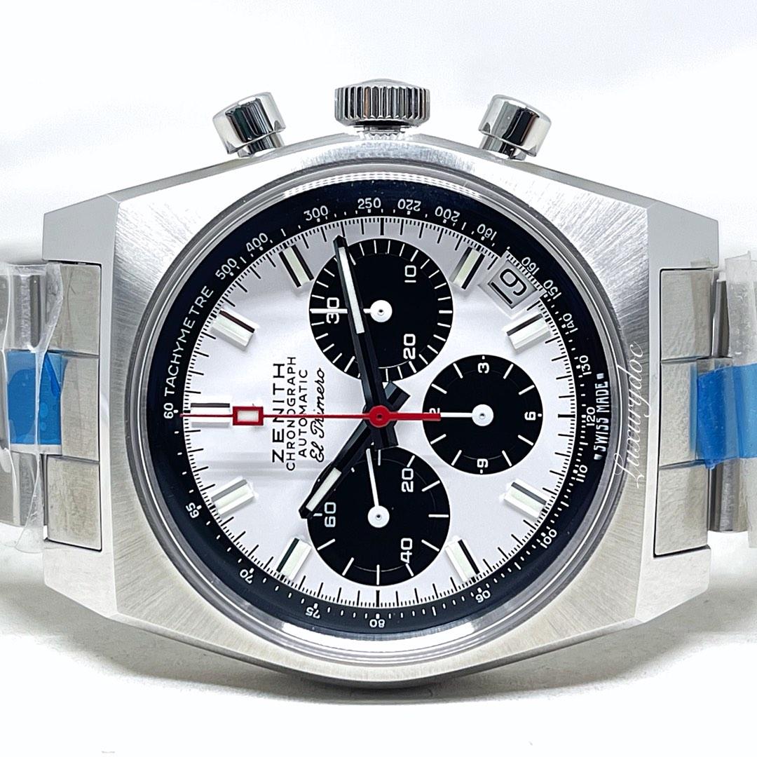 FS.BNIB ZENITH CHRONOMASTER REVIVAL EL PRIMERO A384 PANDA