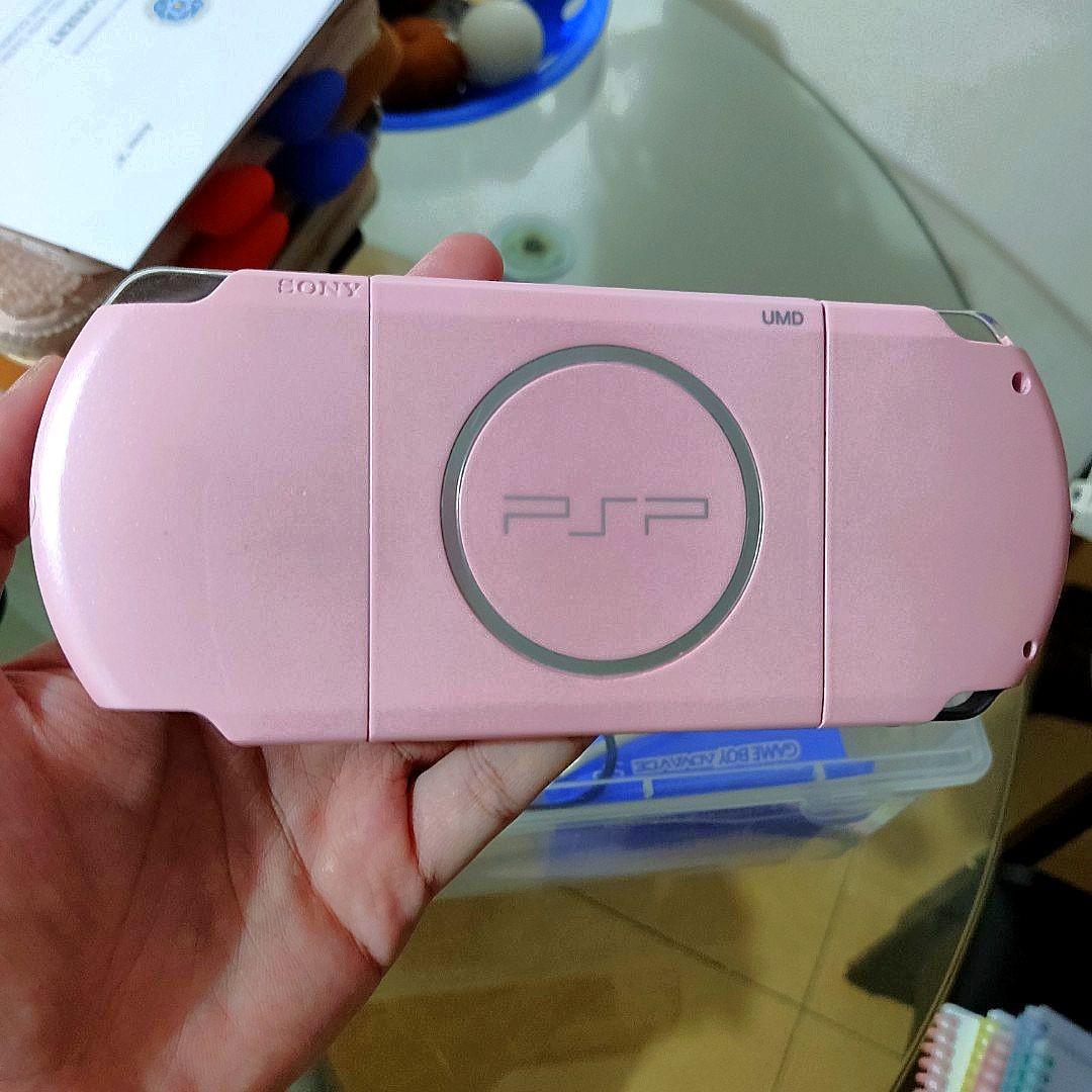 PSP 3000 (Blossom Pink) + GameBoy Advance Sp AGS101 , Video Gaming