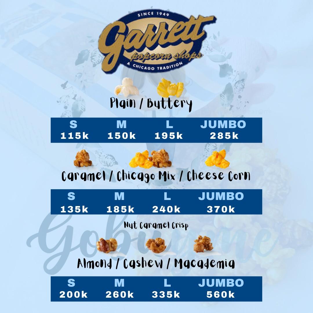 Garrett Popcorn Murah Jastip Garrett Popcorn, Makanan & Minuman, Snek