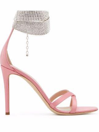 Giuseppe zanotti cheap pink sandals