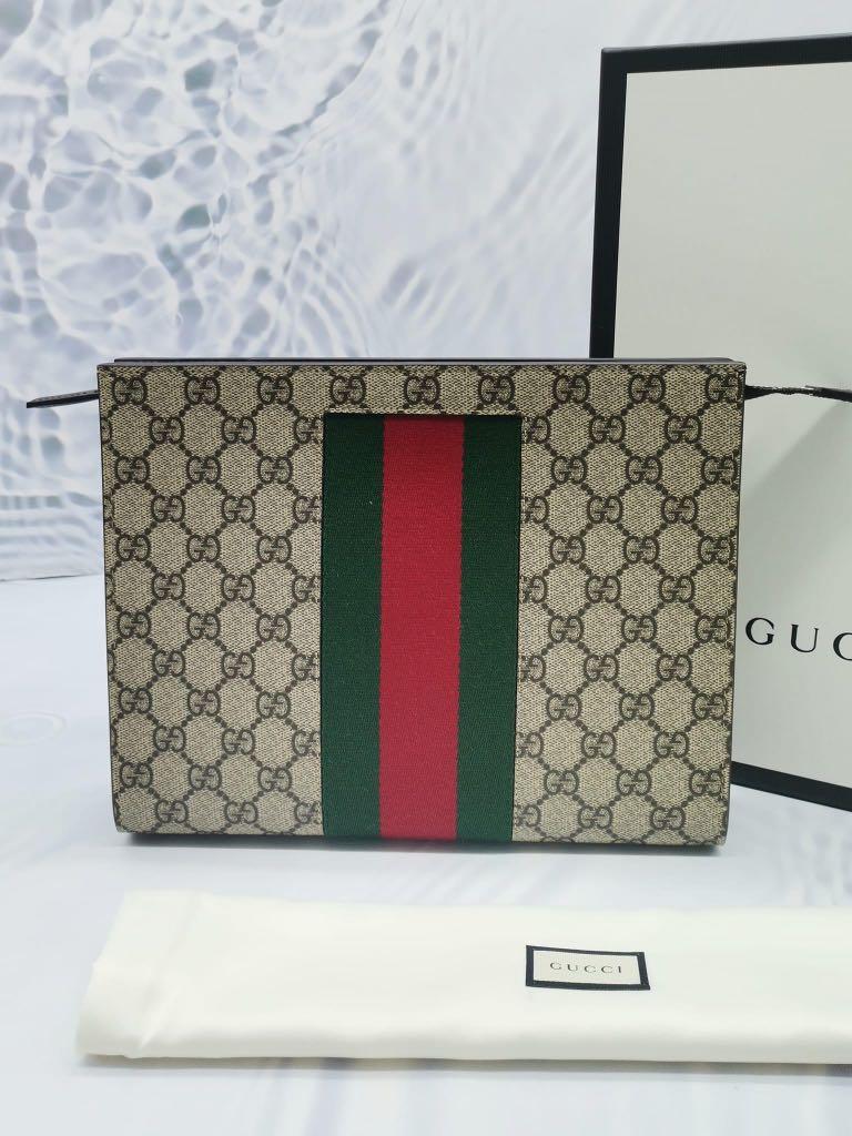 Gucci supreme online web pouch