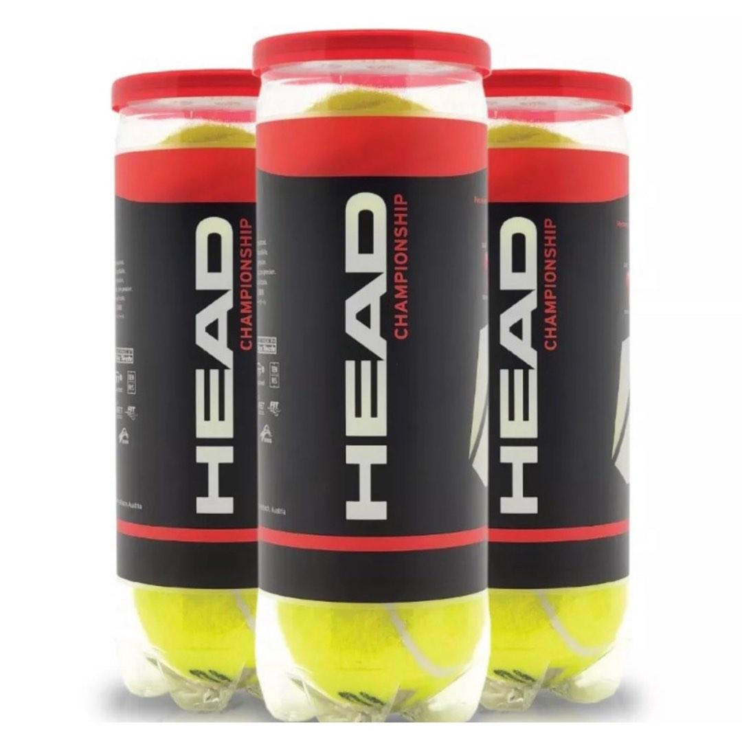 HEAD Championship Tennis Ball, Sports Equipment, Sports & Games, Racket