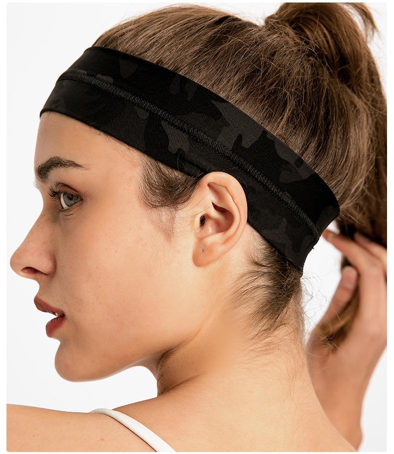 Headbands Sweatbands for Women Super Absorbent Sports Headband Scrunchie