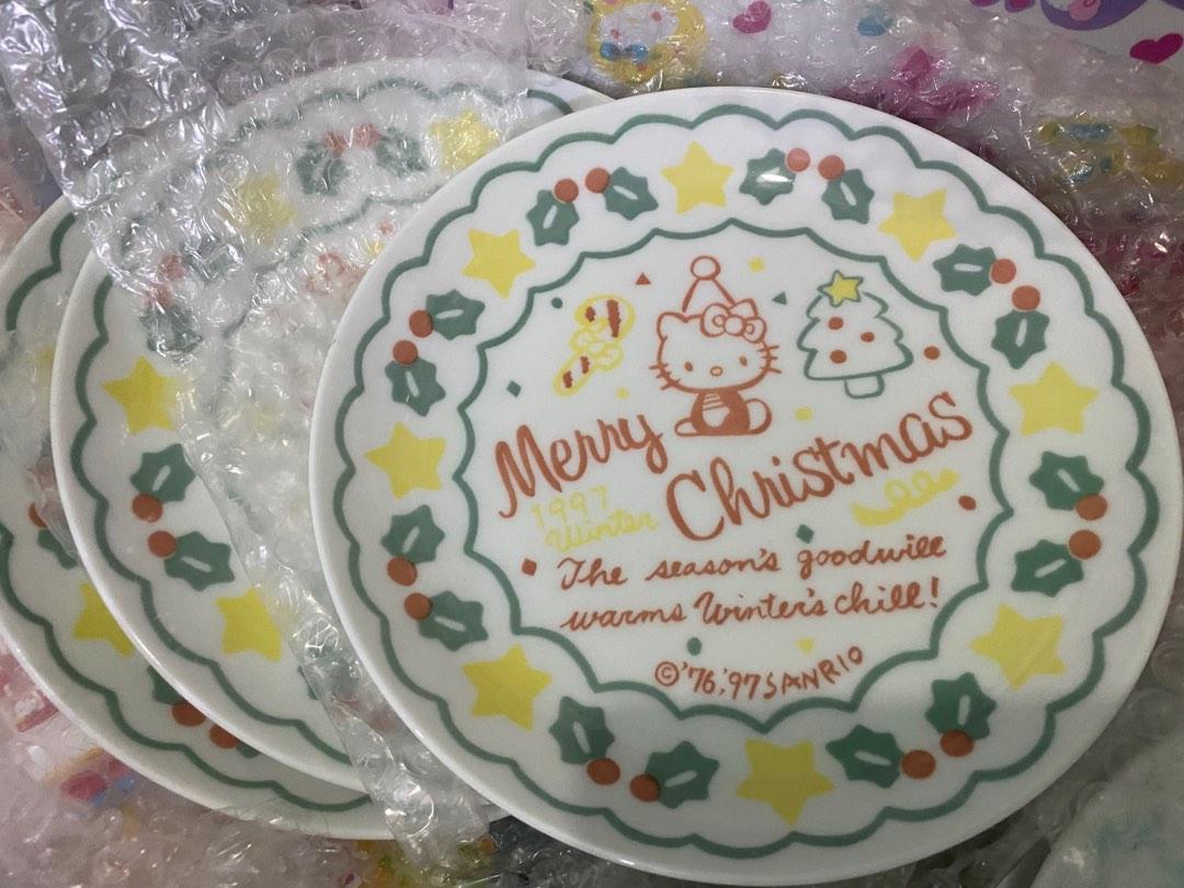 Hello Kitty Vintage christmas Plate (Category: Other Kitchenware & Tableware) located in Manila. Submitted by hklylovez (Listing ID 1188875230, Image 1). Description: 3 pcs 450 each Vintage ‘97 See pics details fresh from japan All from japan Wala po tayong surplus dito kaya wag nang magtaka po ang mga price kasj nasa original po tayo ng item na sanrio Pm na lang sa sure buyer Lang Wag ka nag mag hm hm lp kung d ka rin sure iwas lang sa mga bugos