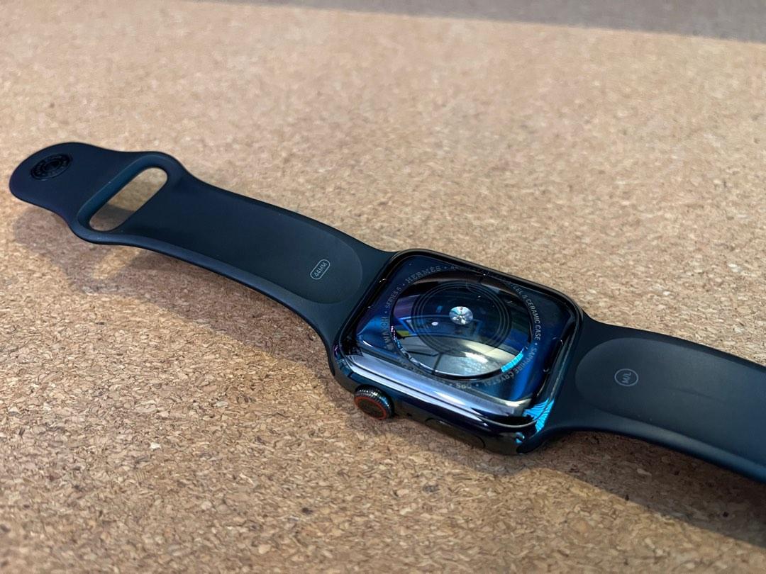 Hermes Apple Watch Stainless Steel S5 44mm LTE eSim, 手提電話