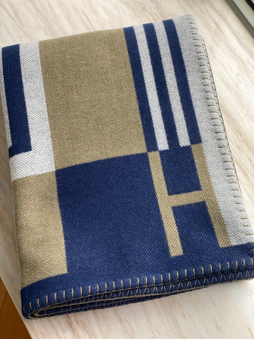 Hermes Ithaque blanket merino wool cashmere 愛馬仕毛毯, 名牌, 飾物