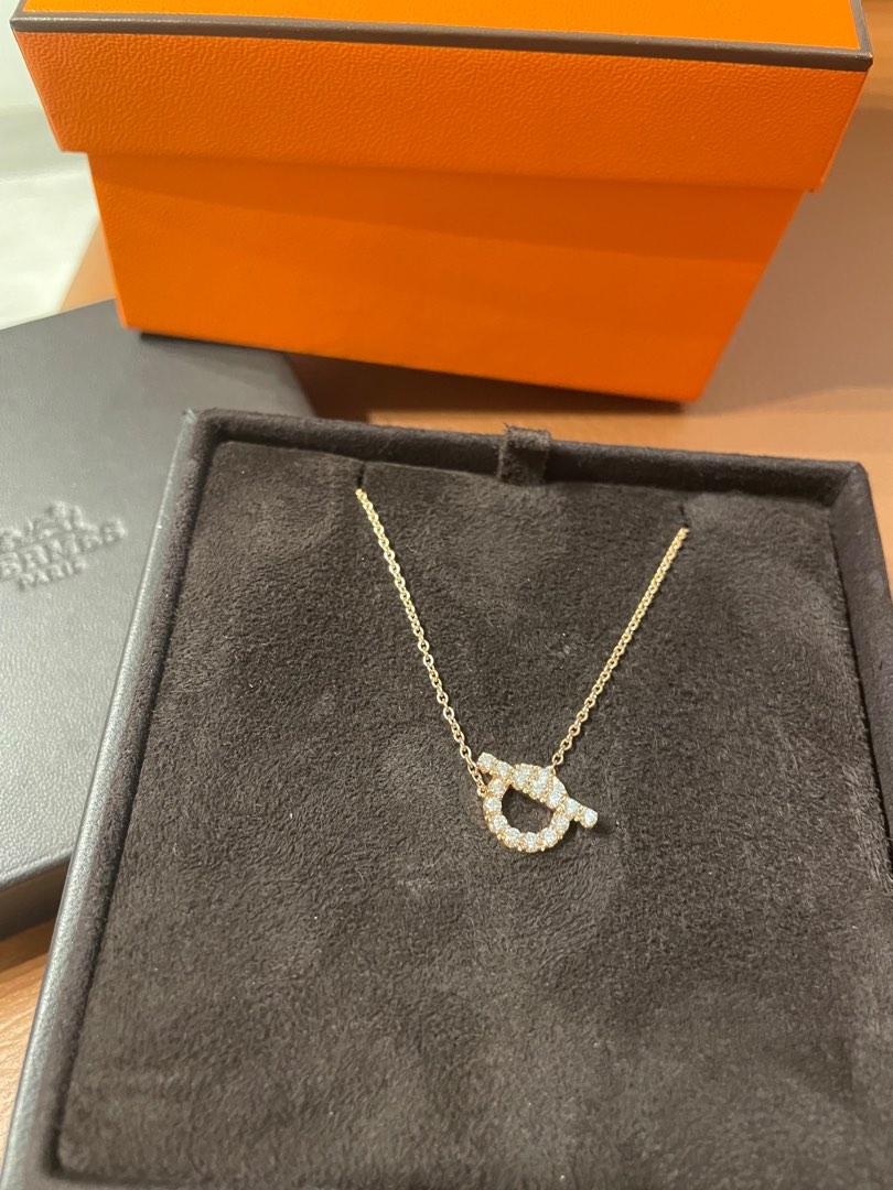 Hermes Q finesse necklace Carousell
