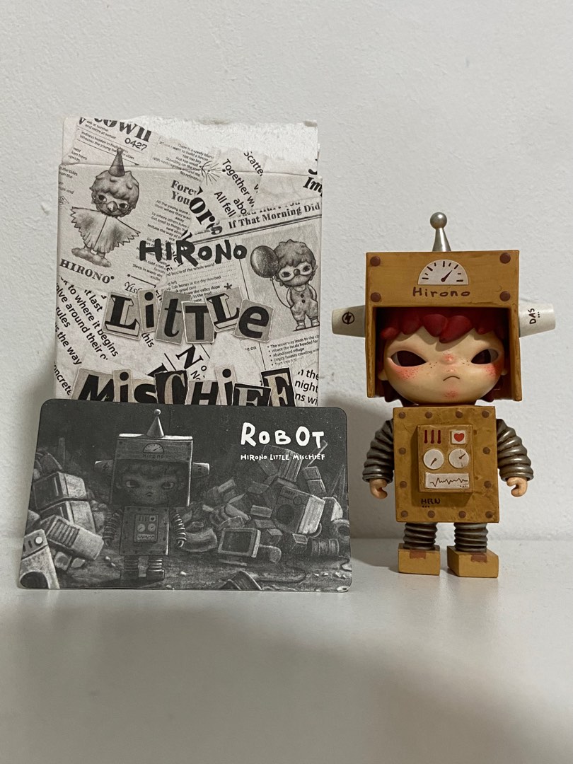 Hirono little mischief robot, Hobbies & Toys, Toys & Games on Carousell