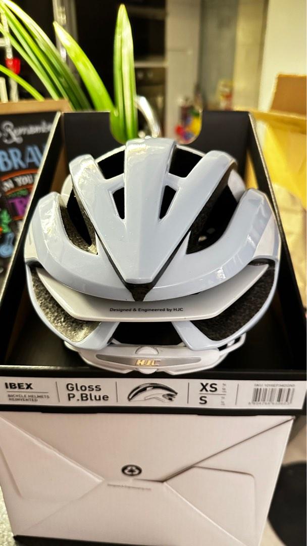 HJC Ibex 1.0 Helmet XS/S White/Pale Blue, Sports Equipment, Bicycles