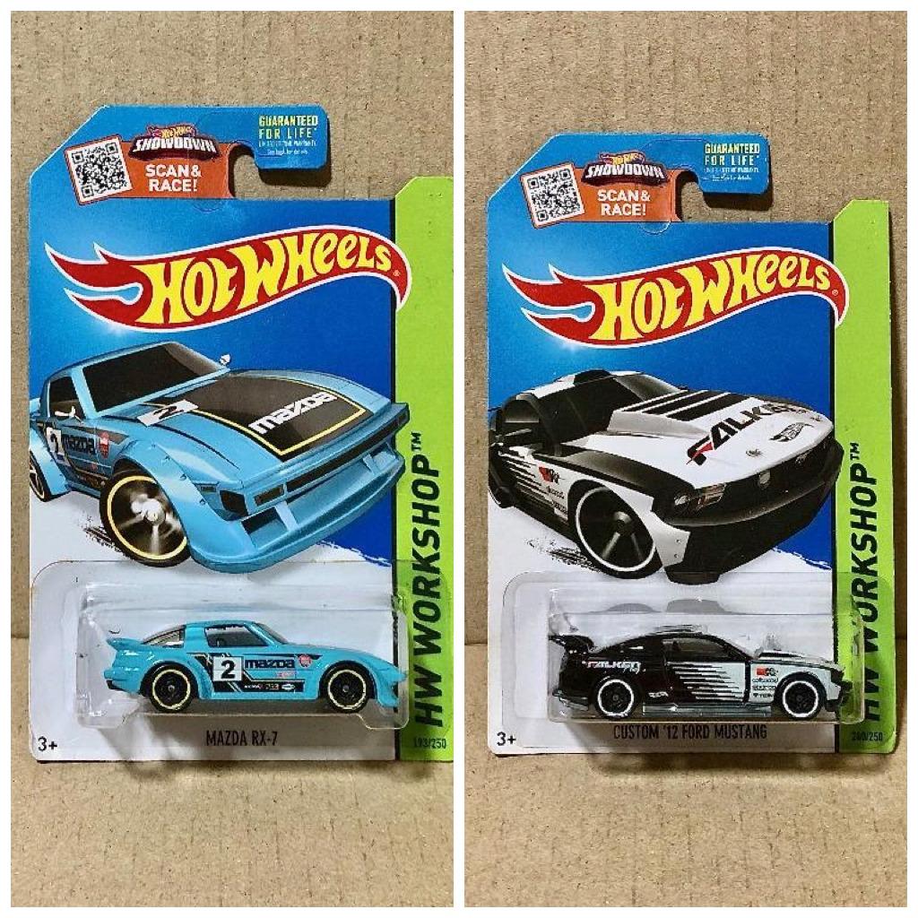 Hot Wheels Kmart Kmart Mazda RX7 Kmart Custom '12 Ford Mustang