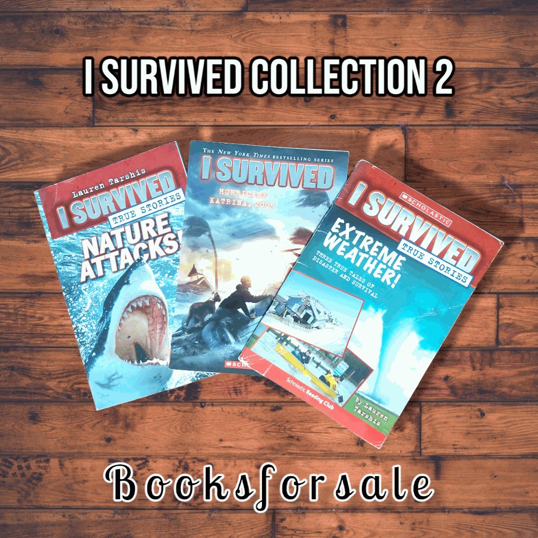 I Survived Collection 2 Books take all for 180, Hobbies & Toys, Books