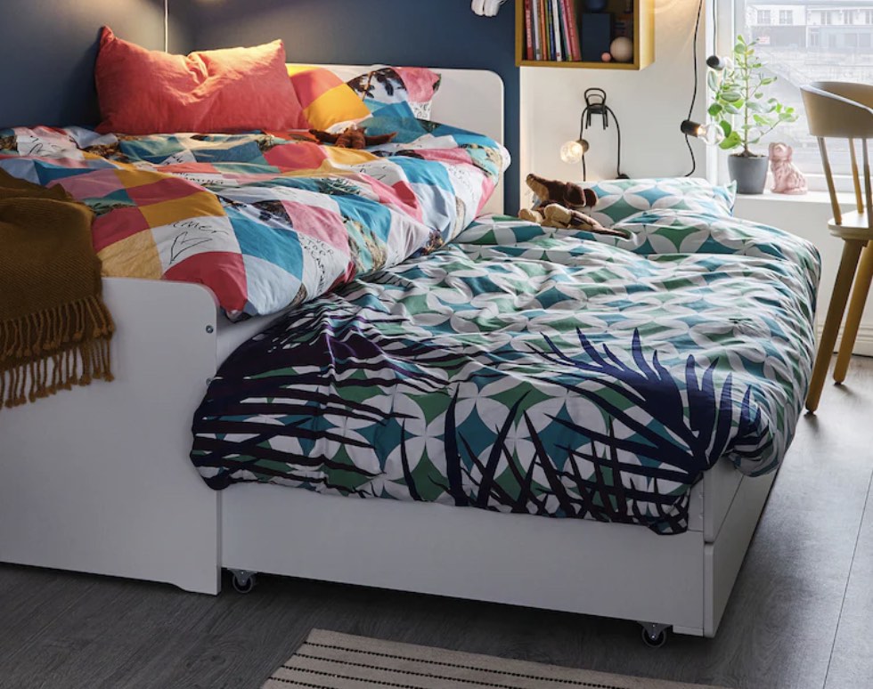 IKEA bed, Furniture & Home Living, Furniture, Bed Frames & Mattresses