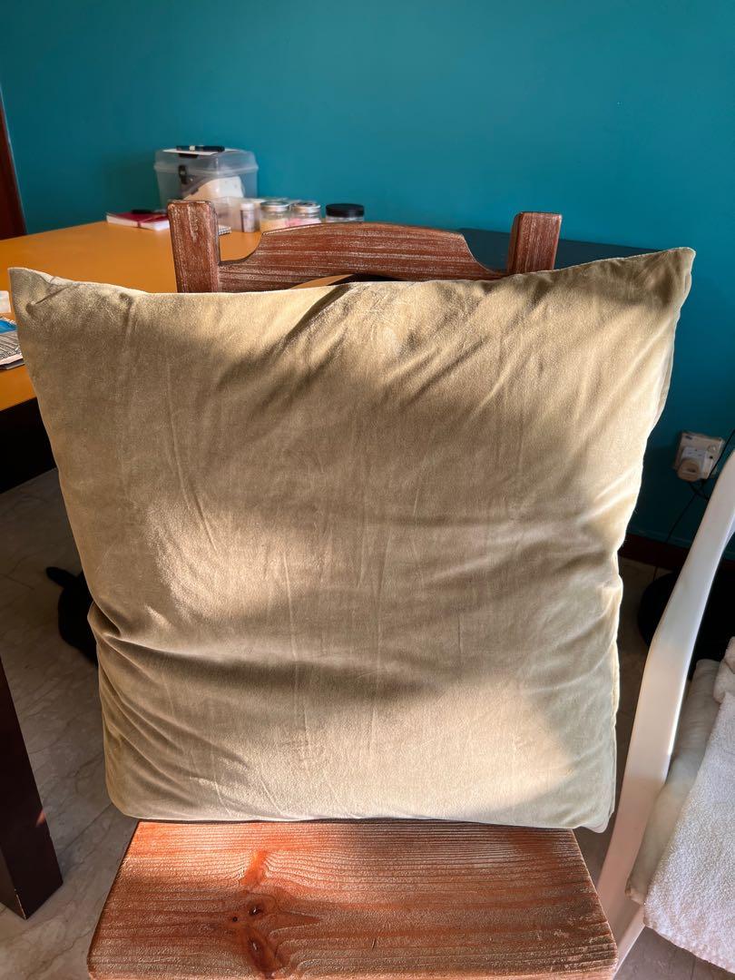 Ikea feather cushion, Furniture & Home Living, Home Decor, Cushions