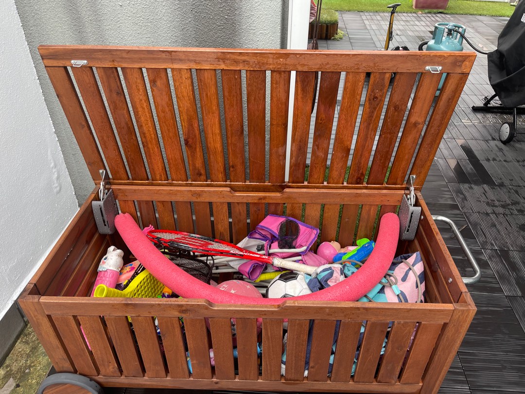 IKEA outdoor storage trunk, Furniture & Home Living, Outdoor Furniture