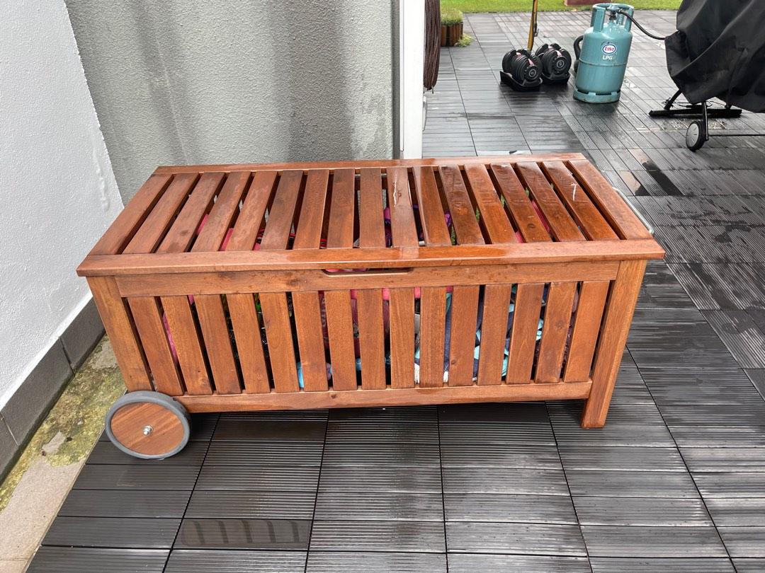 IKEA outdoor storage trunk, Furniture & Home Living, Outdoor Furniture