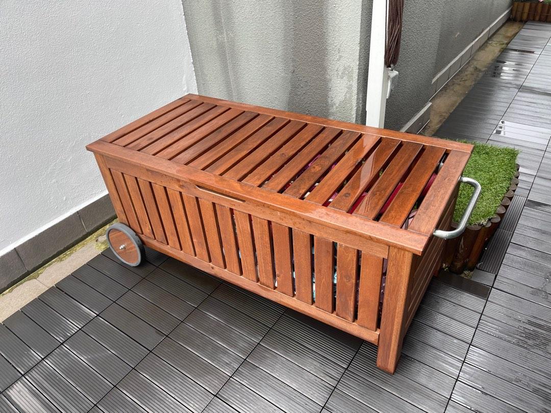 IKEA outdoor storage trunk, Furniture & Home Living, Outdoor Furniture