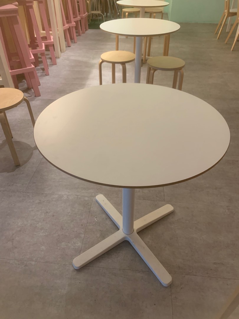 Ikea round table, Furniture & Home Living, Furniture, Tables & Sets on