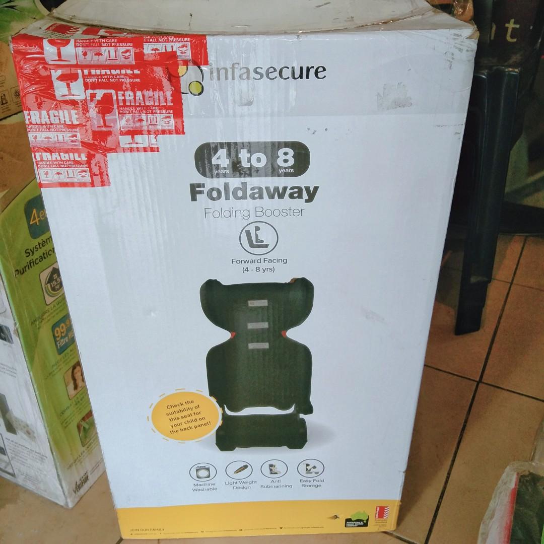 Authentic Imported Infasecure Foldaway Folding Booster Seat