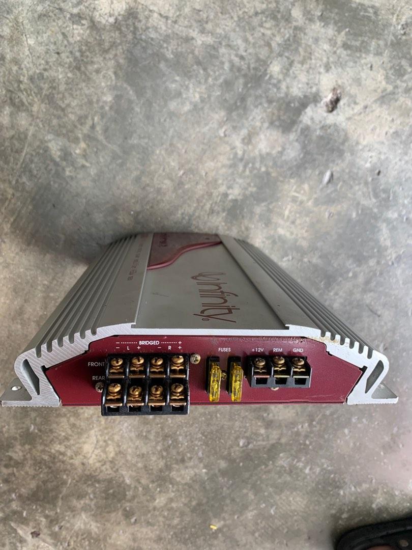 Infinity 4 channel amplifier RA5004, Car Accessories, Accessories on