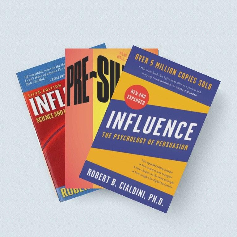 Influence: The Psychology of Persuasion by Robert Cialdini is the best book  ever written on Influence.