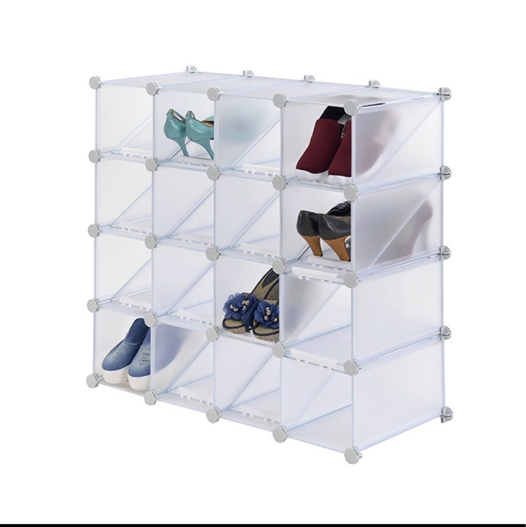 Interlocking Shoe organizer Heavy Duty, Furniture & Home Living ...