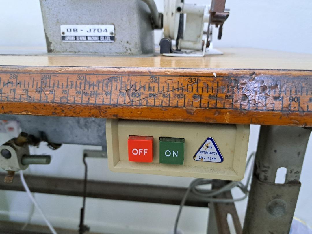 Janome Industrial sewing machine lockstitch DBJ704, TV & Home