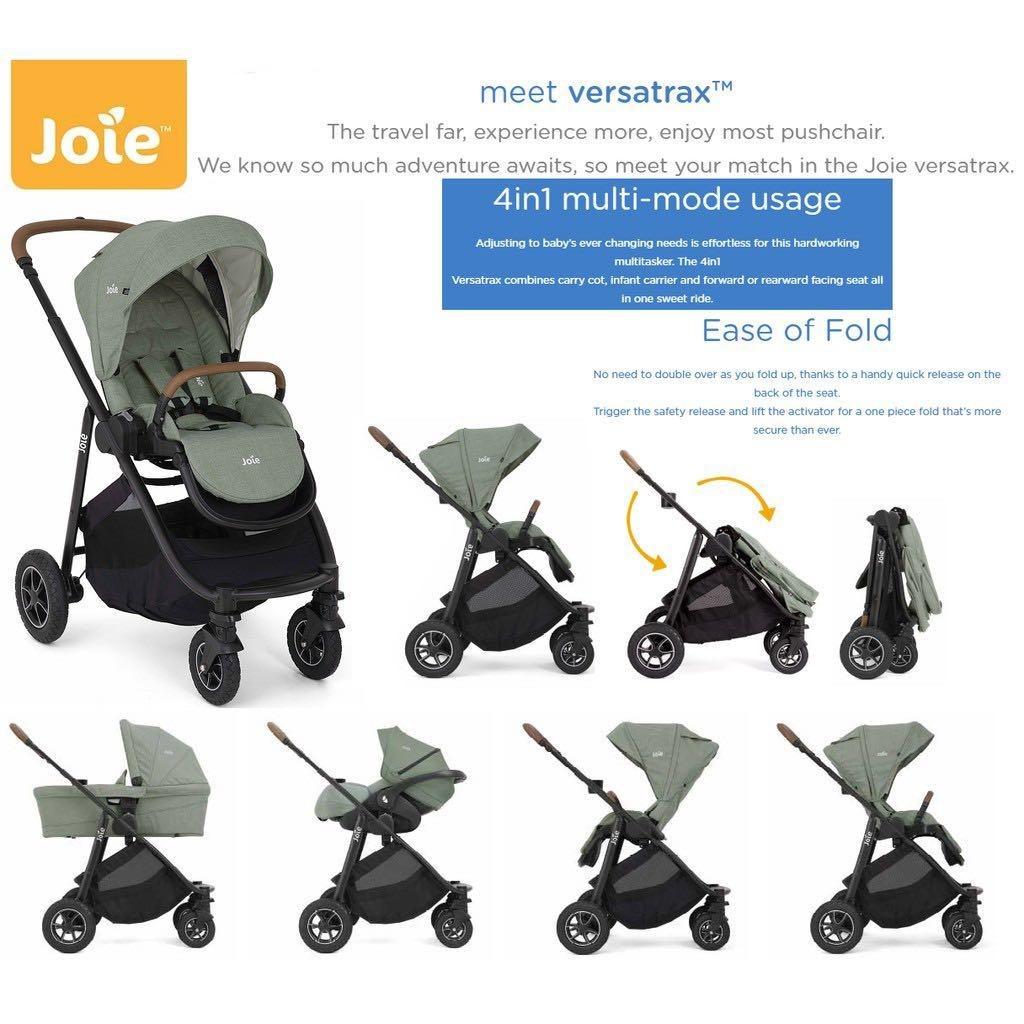 Joie Versatrax Stroller Laurel Babies Kids Going Out