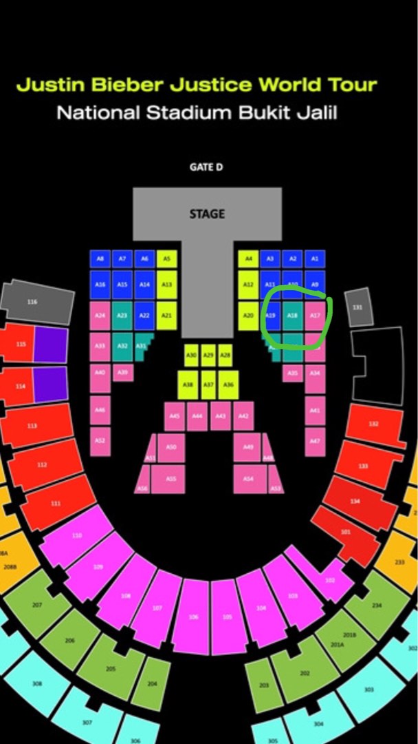 Justin Bieber Peaches VIP Package Ticket, Tickets & Vouchers, Event