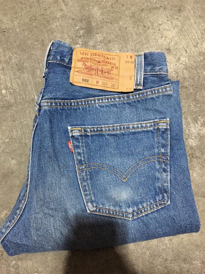 Levis 501 CT Extended Patch size 30, Men's Fashion, Bottoms, Jeans on  Carousell