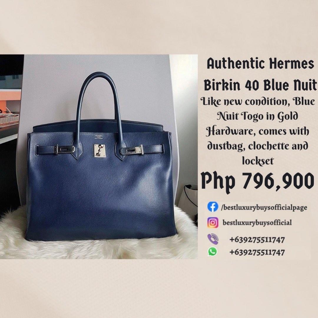 Hermes Birkin 40 - Authentic, Luxury, Bags & Wallets on Carousell