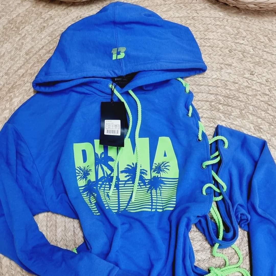LIMITED EDITION BRAND NEW Authentic PUMA FENTY by Rhianna Side Laced Hoodie