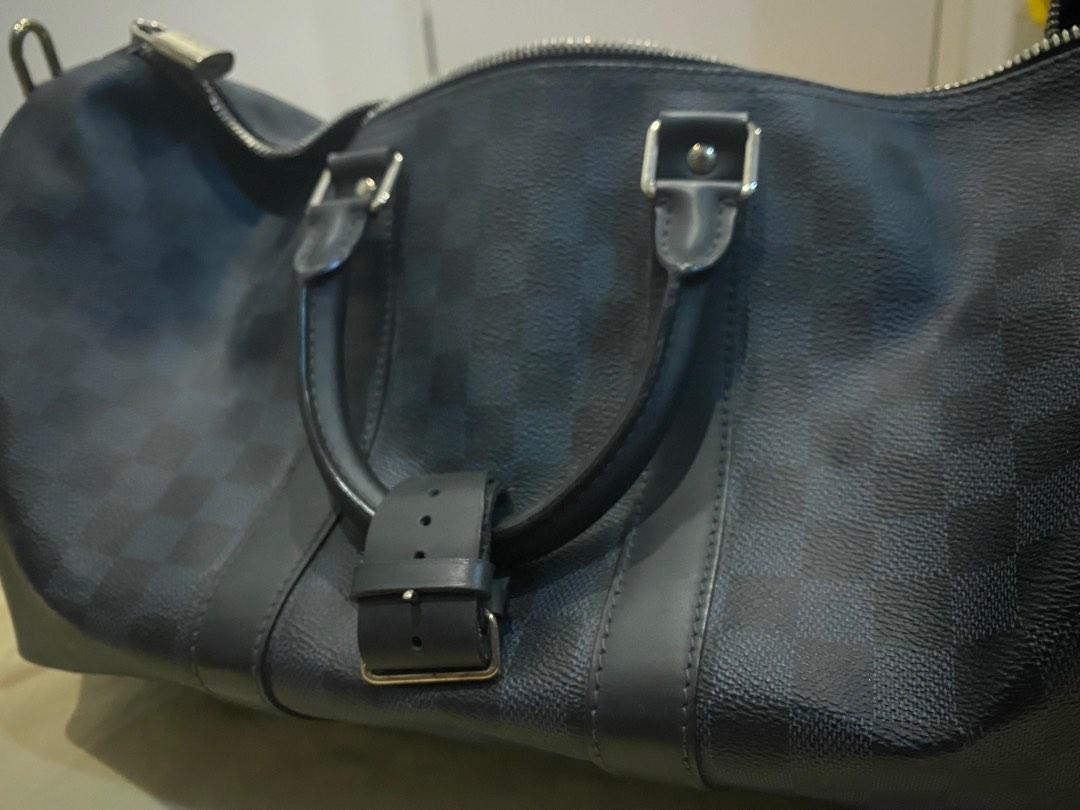 Louis Vuitton Keepall 45 Rare Side Pockets ! Hard to Find !