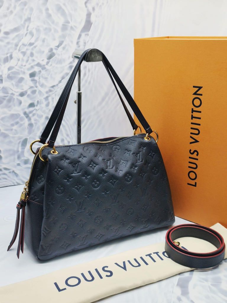 Louis Vuitton Ponthieu PM Empreinte Leather Shoulder Bag Tourterelle