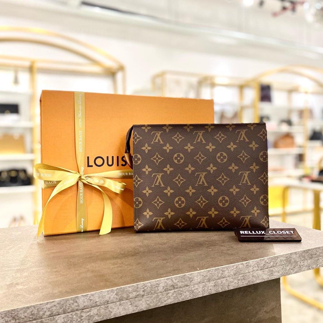 Louis Vuitton Macassar Toiletry Pouch PM, Luxury, Bags & Wallets on  Carousell