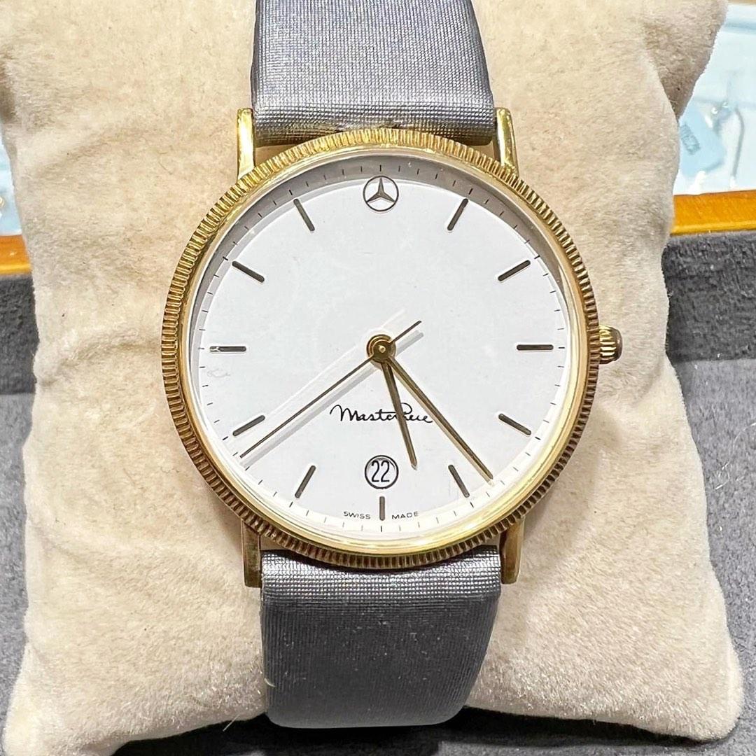Mercedes gold watch top