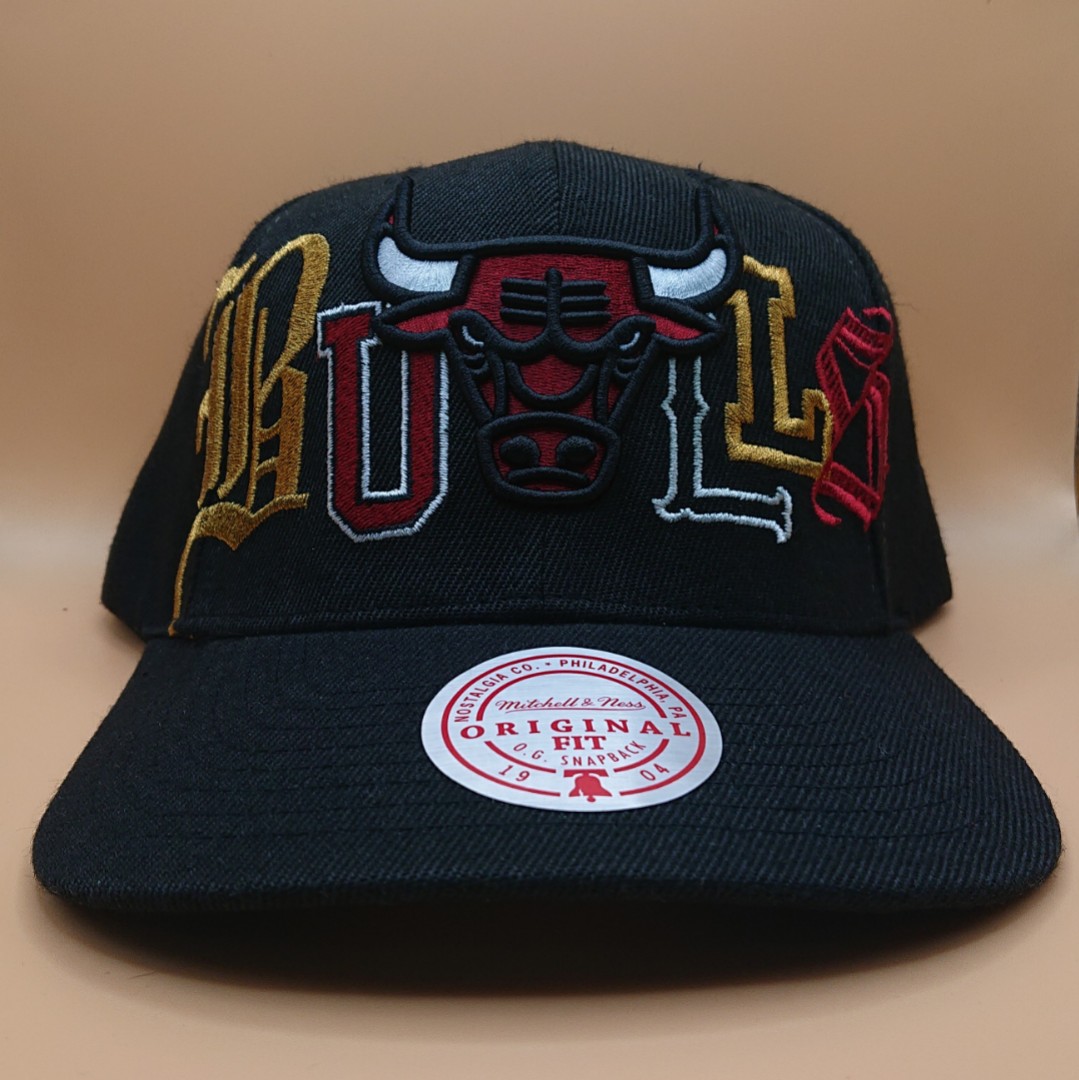 Caps Mitchell & Ness Nba Hype Type Snapback Chicago Bulls • shop