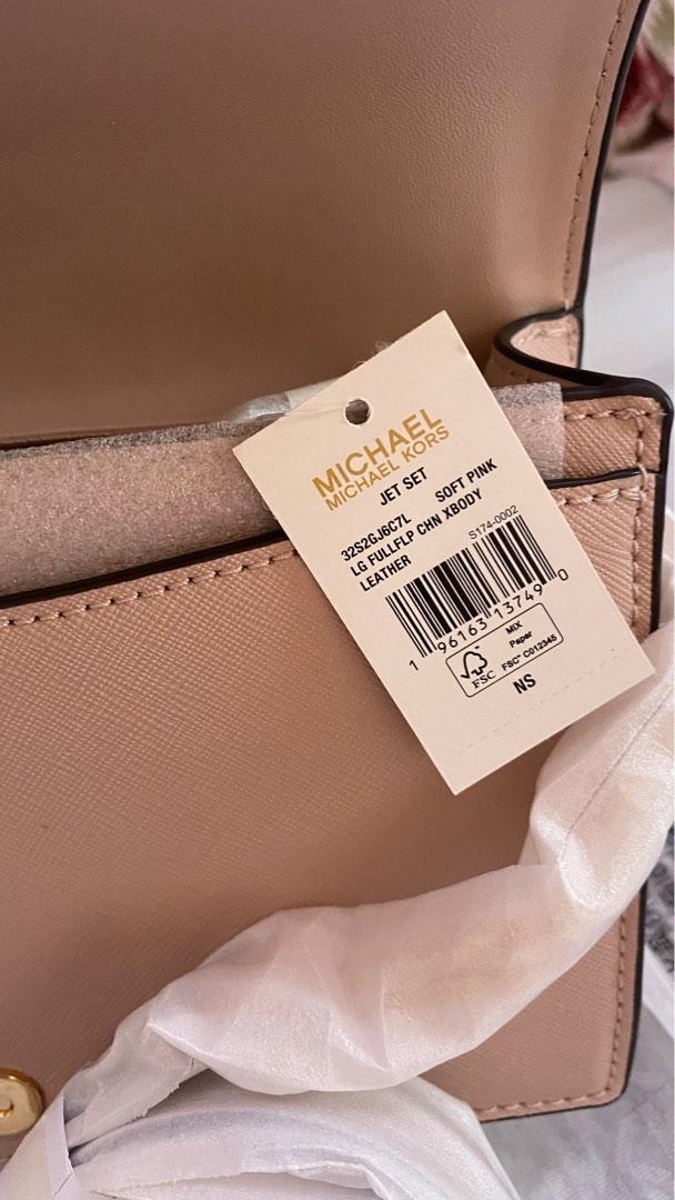 Michael Kors Jet Set Large Fullflap Chain Saffiano Leather