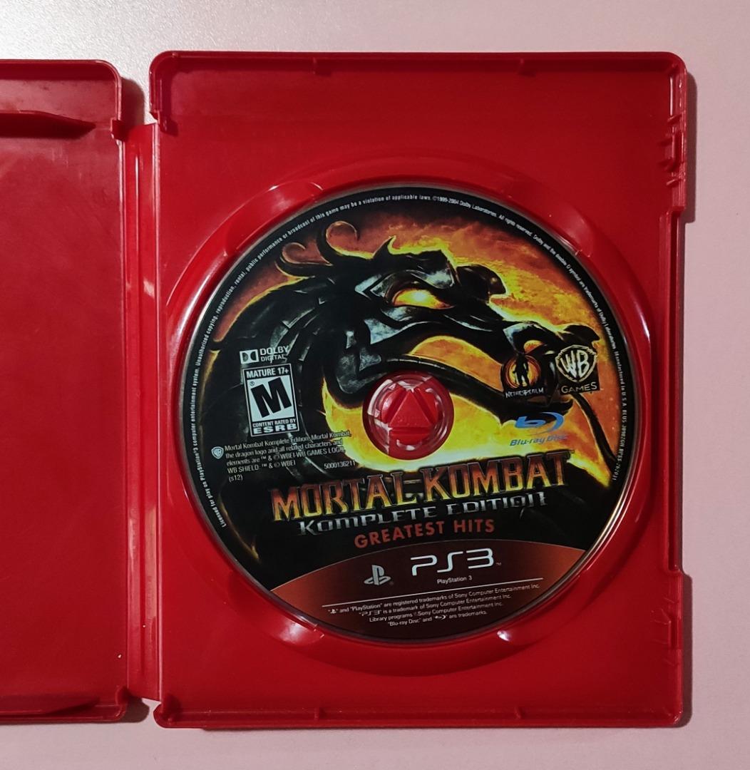 Mortal Kombat Komplete Edition [PS3 Game] [ENGLISH Language] [CIB